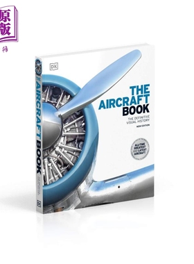 DK飞机百科 The Aircraft Book DK百科 英文原版 各时期飞机大汇总 飞机指南【中商原版】