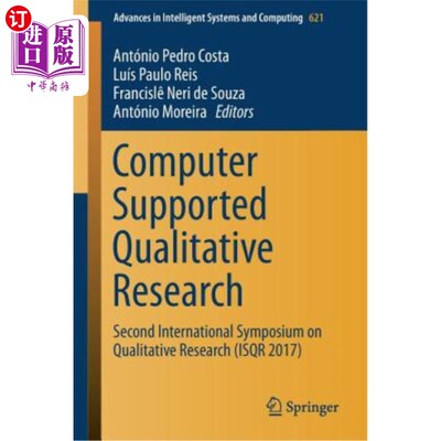 海外直订Computer Supported Qualitative Research: Second International Symposium on Quali 计算机支持定性研究:第二届