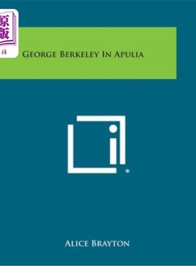 海外直订George Berkeley in Apulia 乔治伯克利在阿普利亚