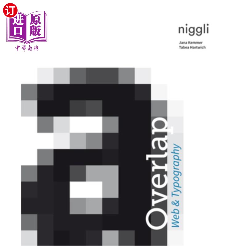 海外直订Overlap: Web & Typography 重叠:网页和排版