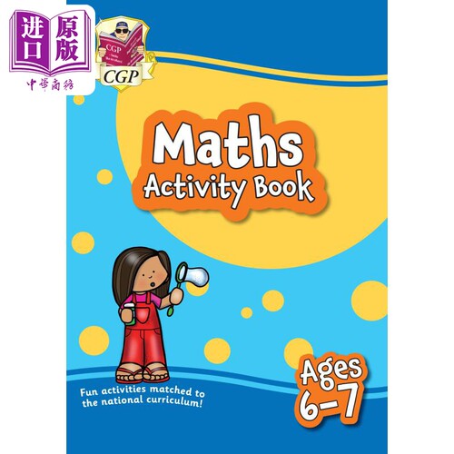 6-7岁数学活动手册 非常适合家庭学习 New Maths Activity Book for Ages 6-7 perfect for home learning 原版【中商原版】