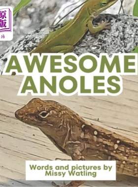 海外直订Awesome Anoles 真棒阿诺尔斯