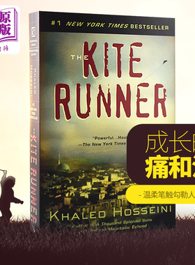 追风筝的人英文原版美版平装 The Kite Runner 追风筝的人英文版原版小说 胡赛尼 可搭 灿烂千阳 群山回唱 杀死一只知更鸟