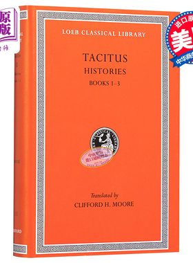 洛布古典丛书 塔西佗 历史 英文原版 原文拉英对照版 Histories Loeb Classical Library Tacitus【中商原版】