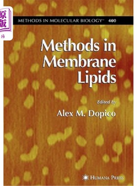 海外直订Methods in Membrane Lipids 膜脂质的研究方法