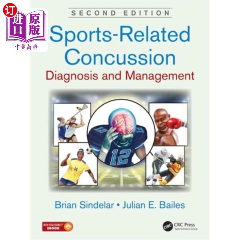 海外直订医药图书Sports-Related Concussion: Diagnosis and Management, Second Edition 运动相关脑震荡:诊断和管理，第二