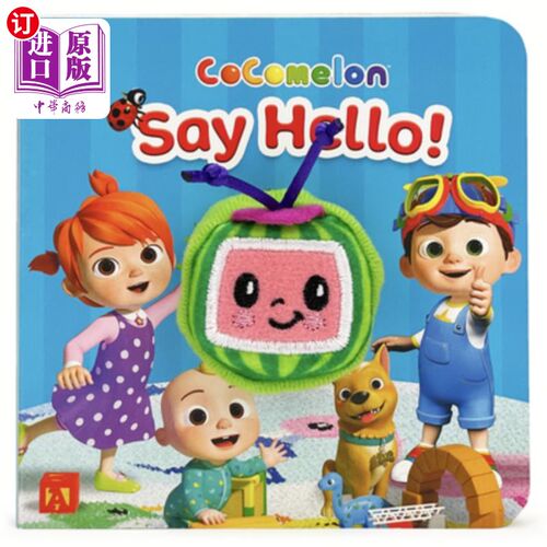 海外直订Cocomelon Say Hello! Cocomelon问好!