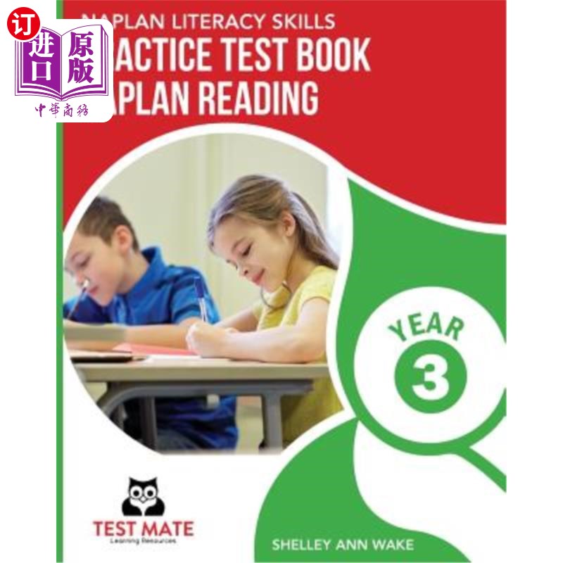 Naplan Literacy Skills Practice Test Book Naplan Reading Year 3 纳普兰识字技能练习测试书纳普兰阅读三年级【中商原版】