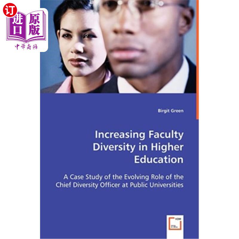海外直订Increasing Faculty Diversity in Higher Education 增加高等教育的教师多样性