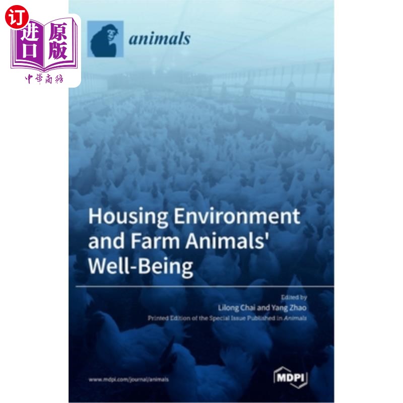 海外直订Housing Environment and Farm Animals' Well-Being 住房环境和农场动物的福祉