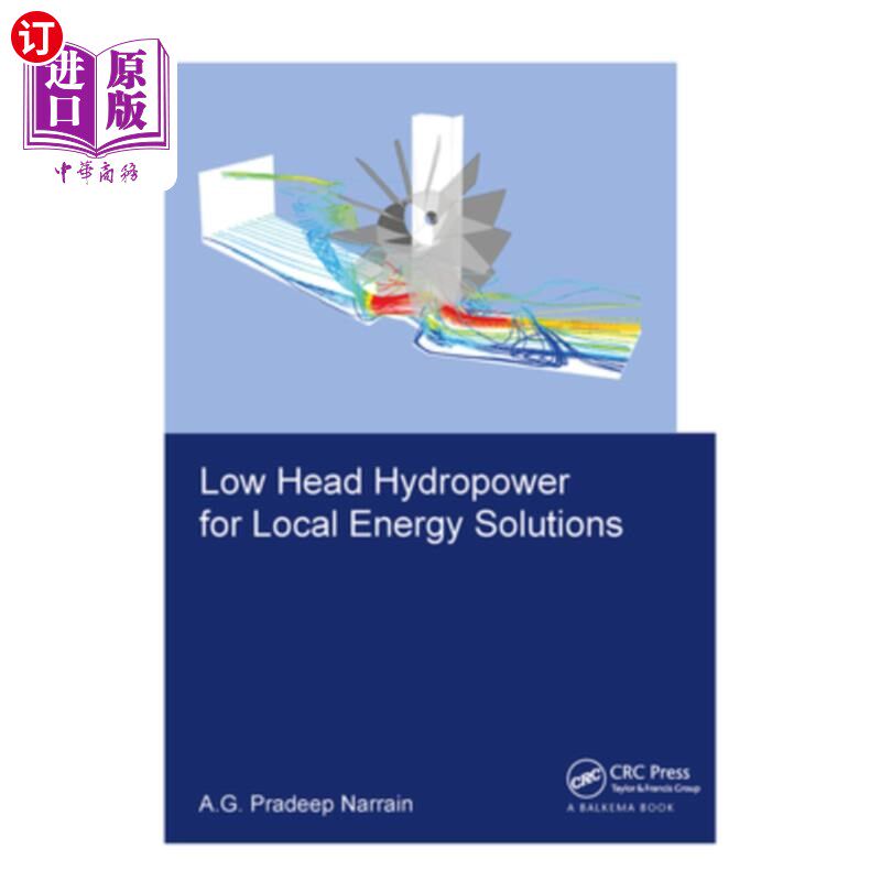 海外直订Low Head Hydropower for Local Energy Solutions 低水头水电的地方能源解决方案