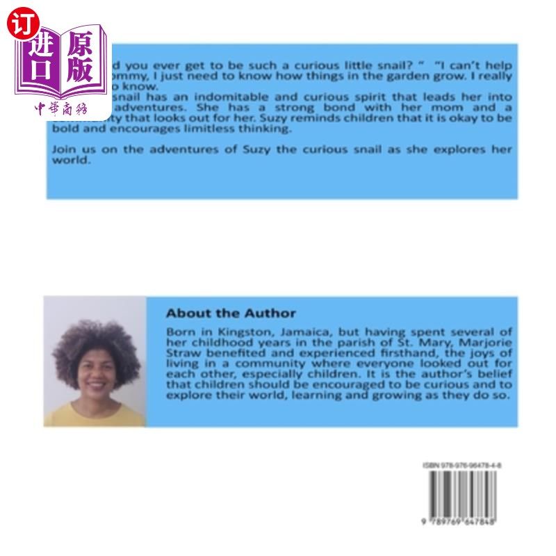 海外直订SUZY THE CURIOUS SNAIL - Explores the Garden 好奇的蜗牛苏西-探索花园
