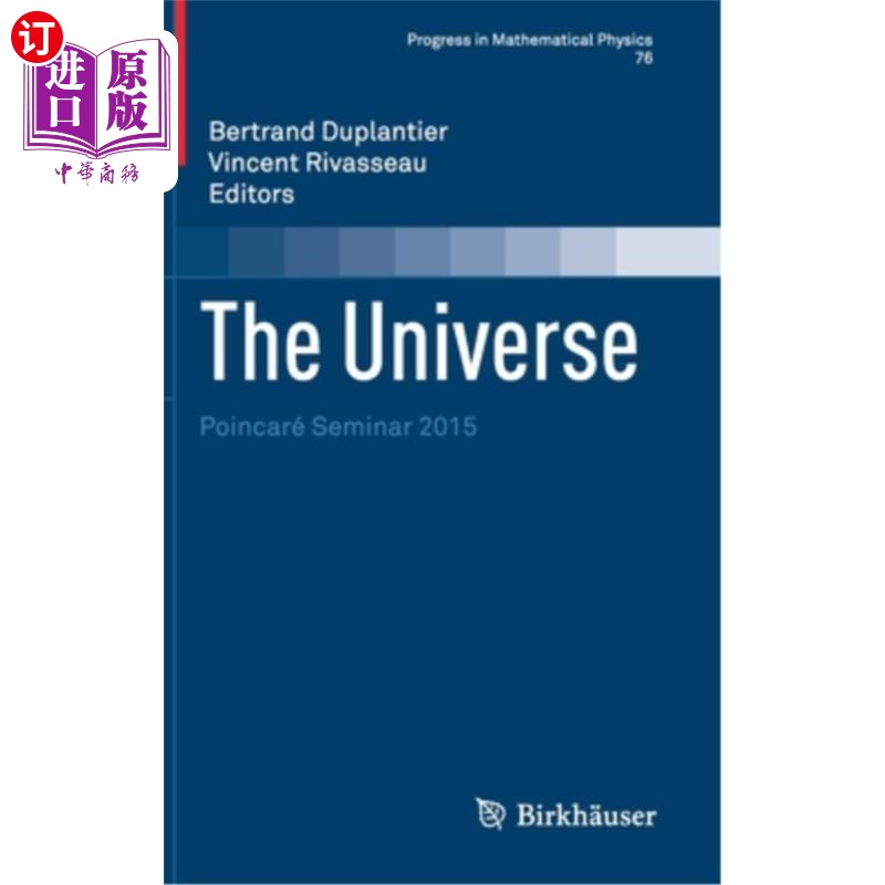 海外直订The Universe: Poincaré Seminar 2015 宇宙:庞加莱研讨会2015