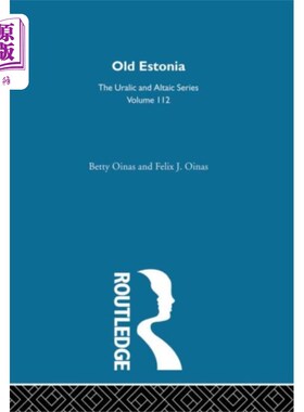 海外直订Old Estonia 老爱沙尼亚