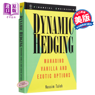 Hedging Nicholas Nassim Dynamic 中商原版 英文原版 Taleb 现货 动态对冲：管理普通期权与奇异期权