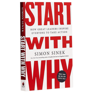预售 Start with Why 从为什么开始 乔布斯让Apple红遍世界的黄金圈法则 英文原版【中商原版】 Simon Sinek