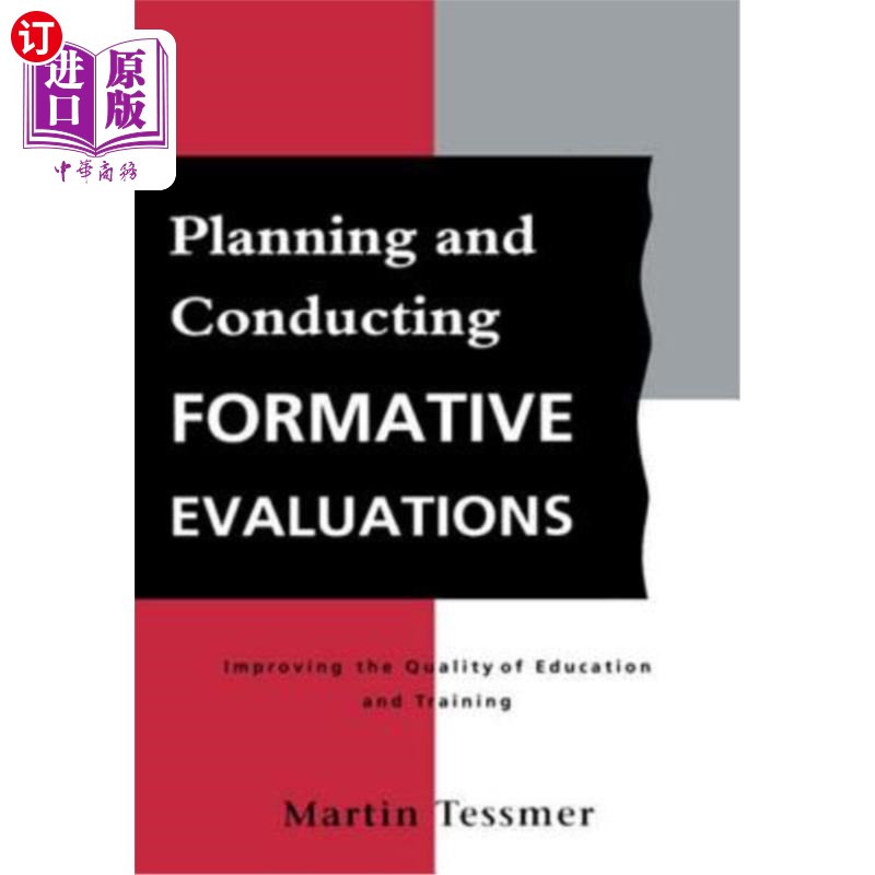 海外直订Planning and Conducting Formative Evaluations 规划和进行形成性评价