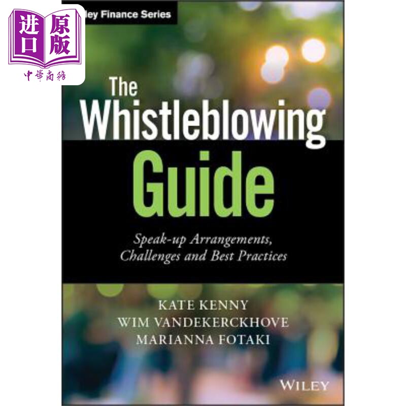 现货 举报指南 The Whistleblowing Guide 英文原版 Kate Kenny 中商原版