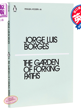 小蓝色系列 小径分岔的花园 博尔赫斯 英文原版 LB3 The Garden of Forking Paths 外国文学 Jorge Luis Borges【中商原版】