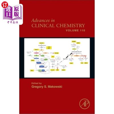 海外直订Advances in Clinical Chemistry: Volume 110 临床化学进展:第110卷