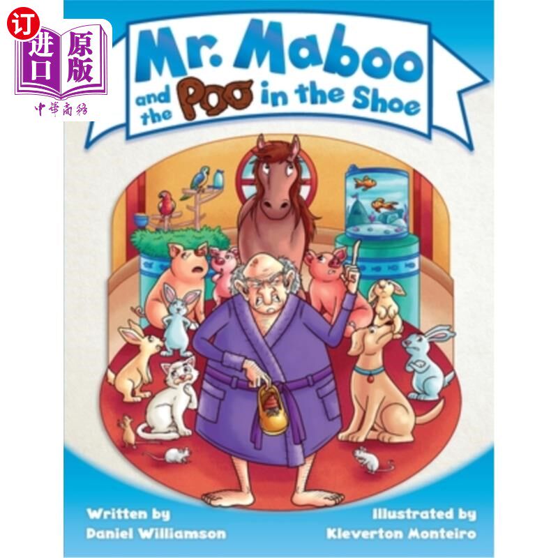 海外直订Mr. Maboo and the Poo in the Shoe 马布先生和鞋里的便便