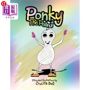 海外直订Ponky the Peanut 花生庞奇