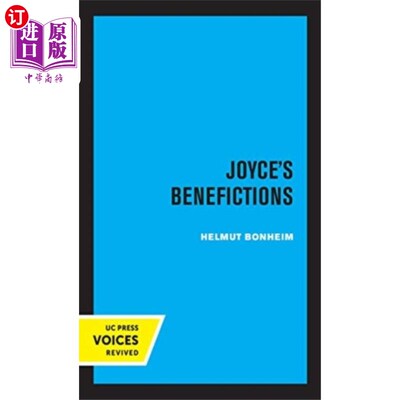 海外直订Joyce's Benefictions 乔伊斯的Benefictions