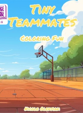 海外直订Tiny Teammates: Coloring Fun 小队友：着色乐趣