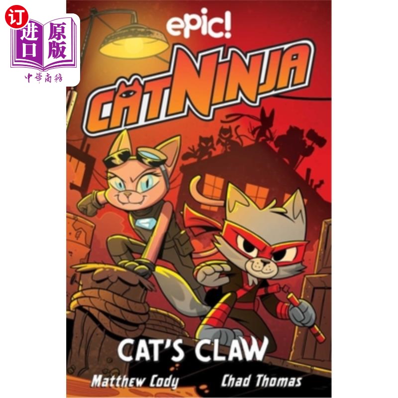 海外直订Cat Ninja: Cat's Claw: Volume 5 猫忍者:猫爪:第5卷