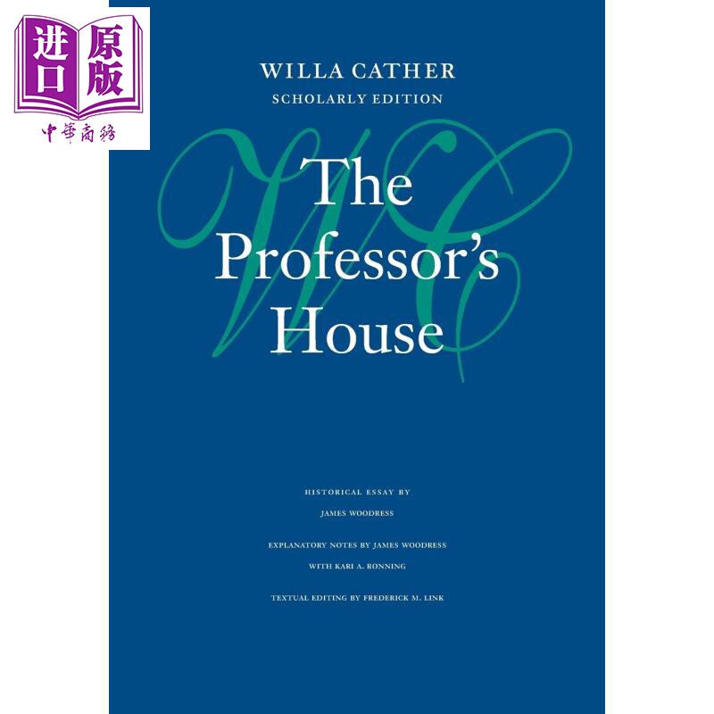 现货 The Professors House 英文原版 薇拉 凯瑟 教授的住宅 Willa Cather【中商原版】