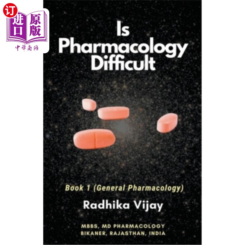 海外直订医药图书Is Pharmacology Difficult 药理学难吗
