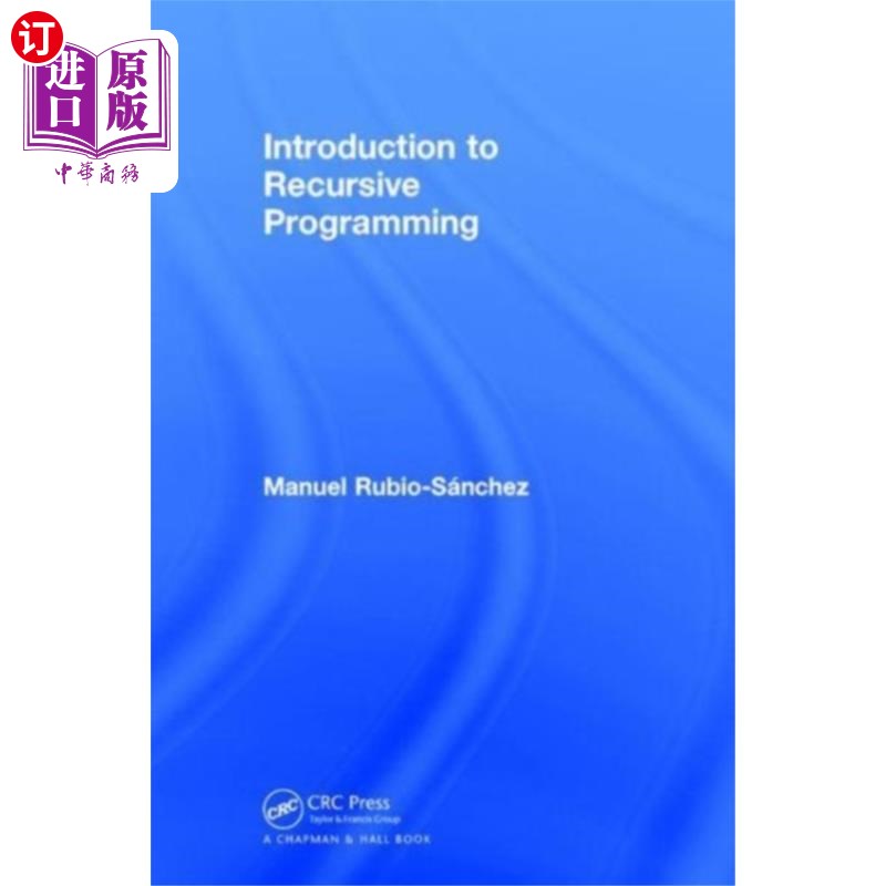 海外直订Introduction to Recursive Programming 递归程序设计概论