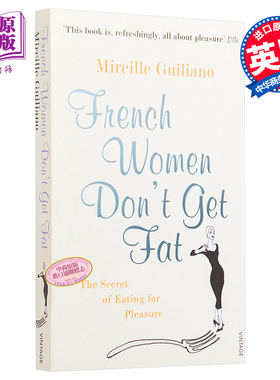 【中商原版】法国女人不发胖 英文原版 French Women Don't Get Fat