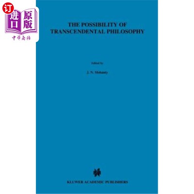 海外直订The Possibility of Transcendental Philosophy 先验哲学的可能性
