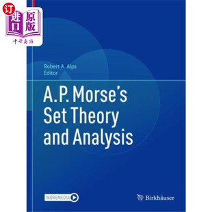Theory and Analysis 海外直订A.P. Morse Set A.P. 集合理论与分析 Morse’s