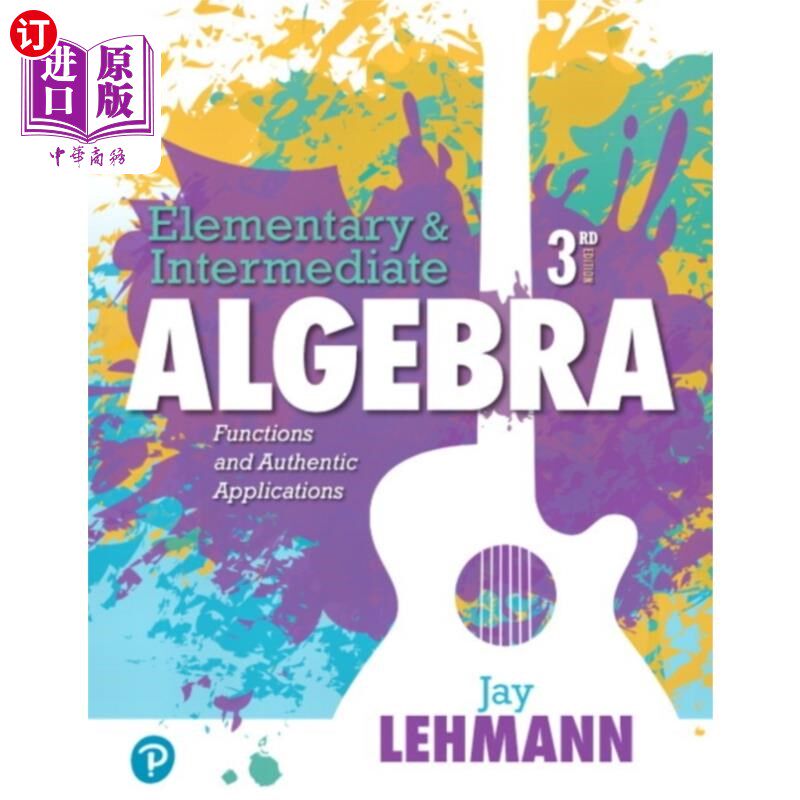 海外直订Elementary & Intermediate Algebra 初等和中等代数