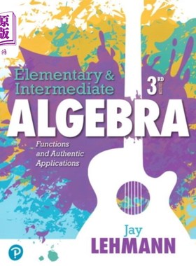 海外直订Elementary & Intermediate Algebra 初等和中等代数