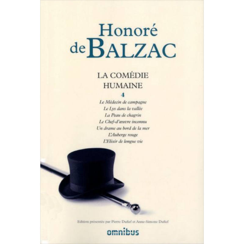 现货 巴尔扎克 人间喜剧 卷4 La comédie humaine Tome 4 Honore de Balzac 法文原版【中商原版】