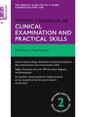 海外直订医药图书Oxford Handbook of Clinical Examination and Practical Skills 牛津临床考试和实践技能手册
