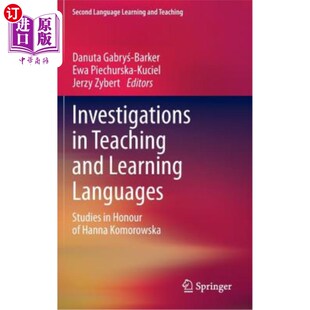 海外直订Investigations in Teaching and Learning Languages: Studies in Honour of Hanna Ko 语言教学研究:纪念汉娜·科