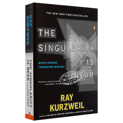 【中商原版】奇点临近 英文原版 The Singularity Is Near 人工智能 科技未来