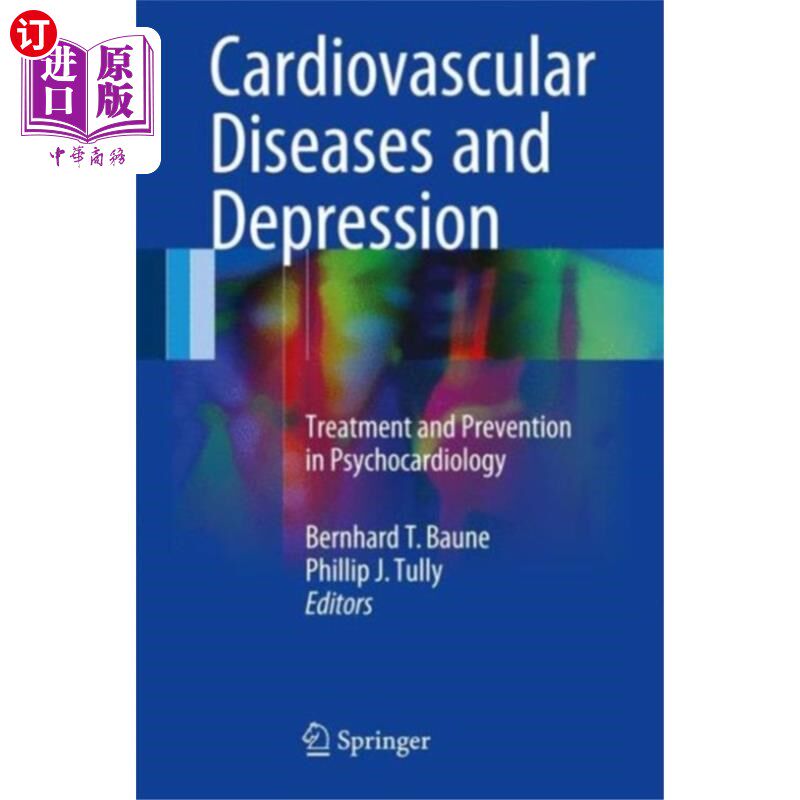 海外直订医药图书Cardiovascular Diseases and Depression 心血管疾病和抑郁症
