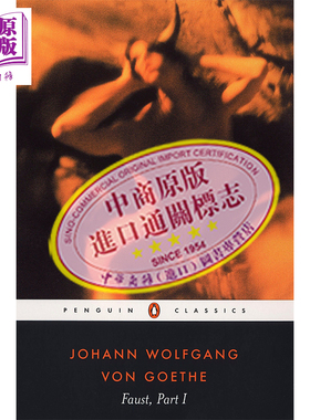 预售 【中商原版】浮士德1 英文原版 Faust I : the First Part of the Tragedy