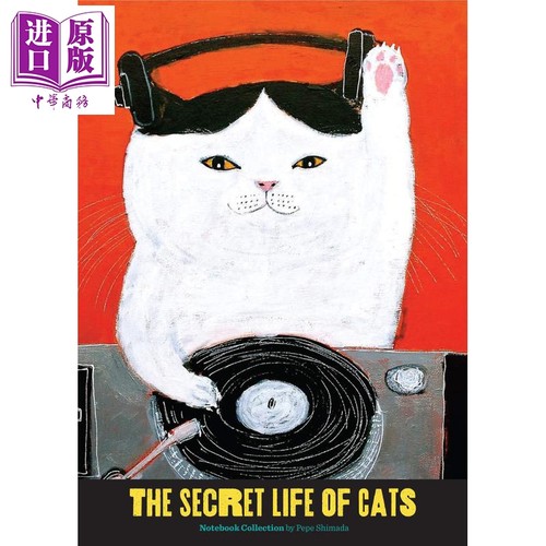 现货 The Secret Life of Cats Notebook Collection 英文原版 猫咪的秘密生活 笔记本  Pepe Shimada【中商原版】