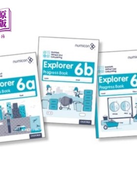 海外直订Numicon: Number, Pattern and Calculating 6 Explo... Numicon:数字，模式和计算6 Explorer进度书籍ABC(混合包)