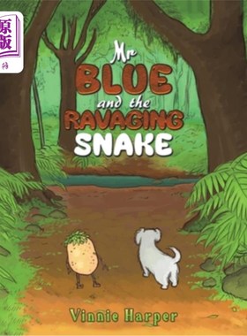 海外直订Mr Blue and the Ravaging Snake 《蓝色先生和凶蛇