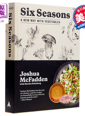 现货 【中商原版】六季 蔬菜烹饪新方式 英文原版 西餐 Six Seasons Joshua McFadden Artisan 精装 饮食文化