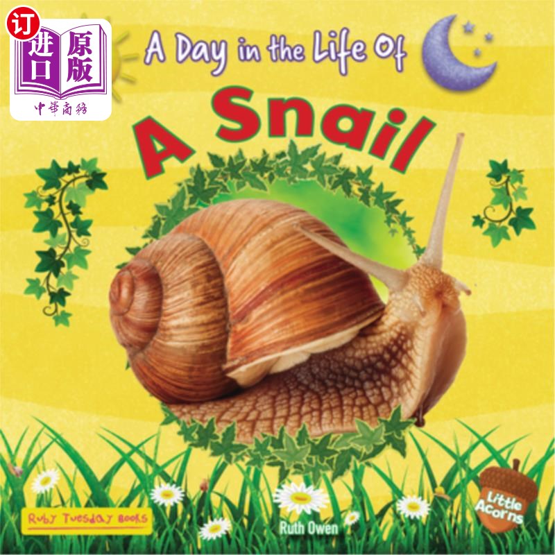 海外直订A Snail 一只蜗牛