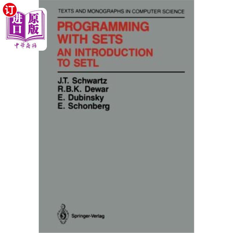 海外直订Programming with Sets: An Introduction to Setl 使用集合编程:Setl介绍