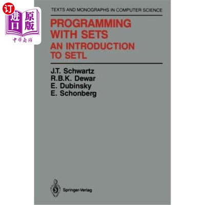 海外直订Programming with Sets: An Introduction to Setl 使用集合编程:Setl介绍